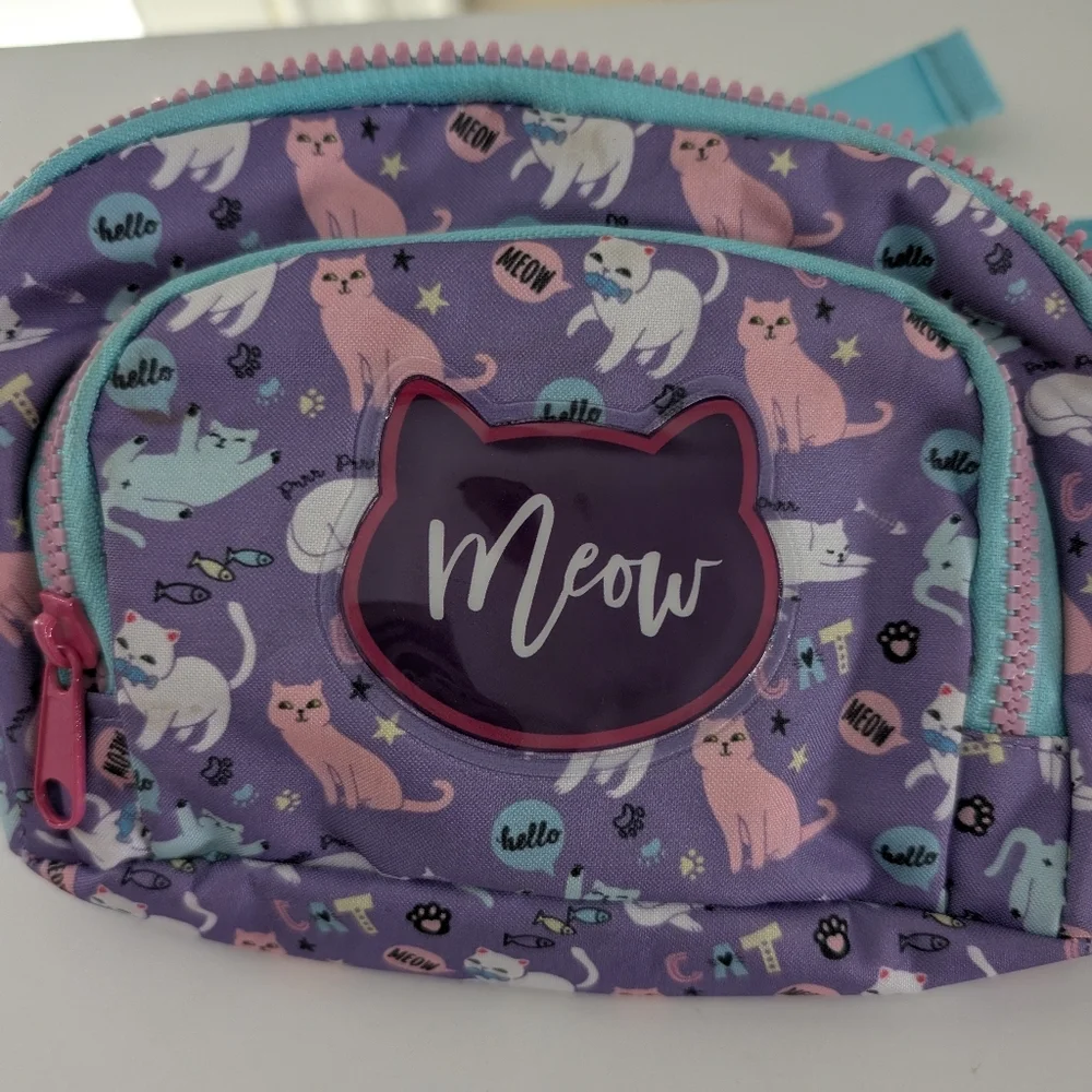 Kids Meow Cat Waist / Fanny Pack